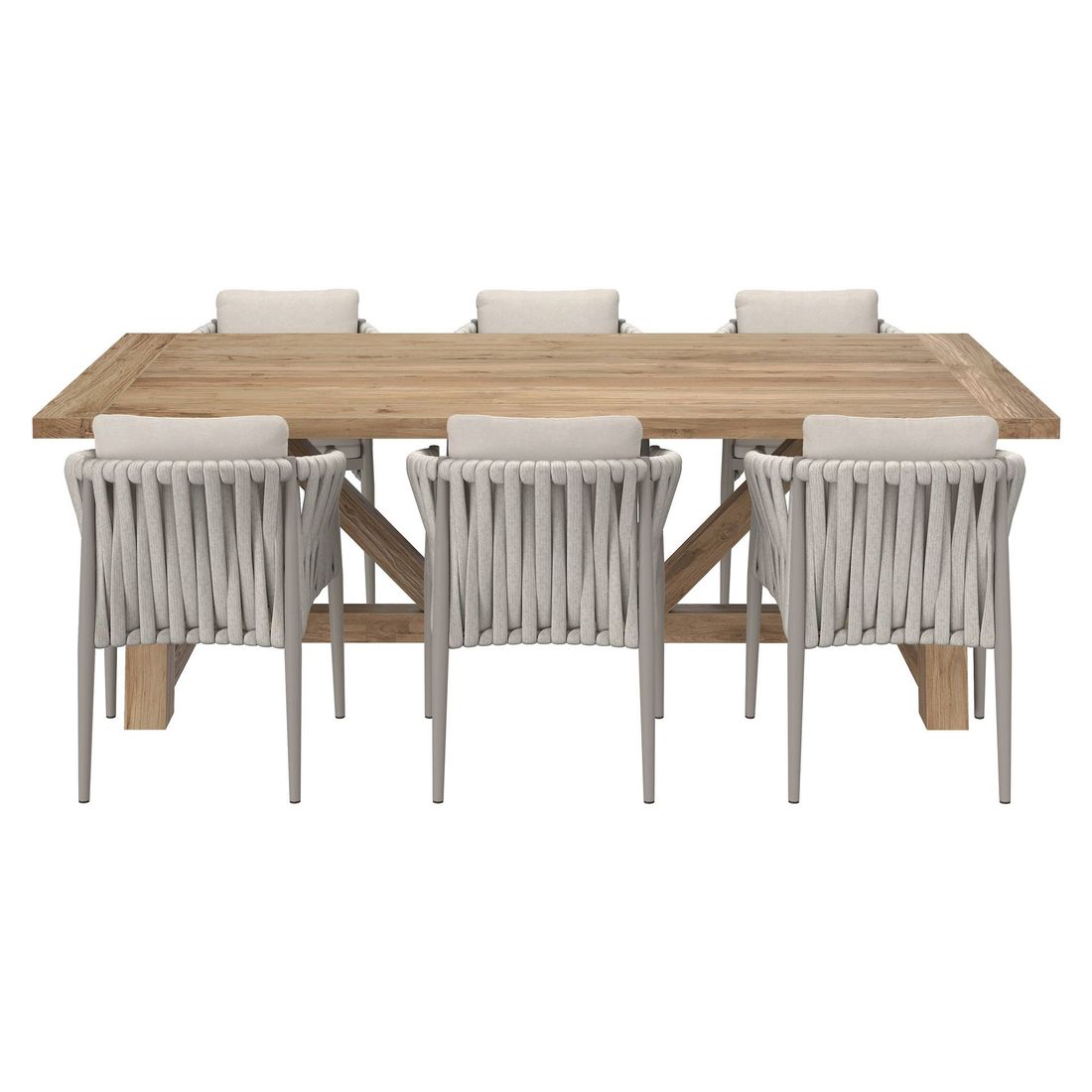 OUTLIV. Lena Gartenmöbel-Set L (6 Plätze) Tisch 240x110cm