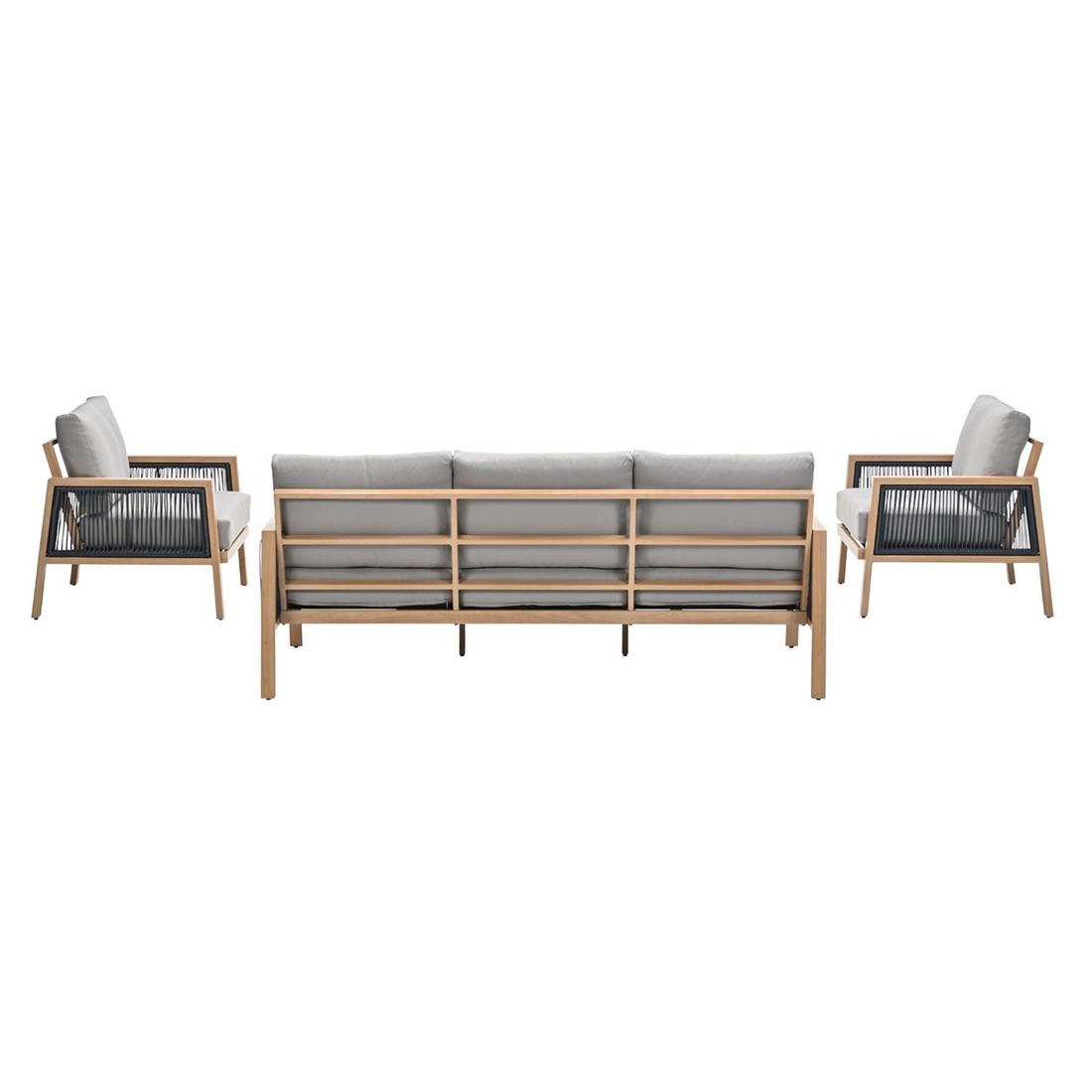 Garden Impressions Decala Loungeset inkl. Loungetisch Aluminium/Rope/Polyester