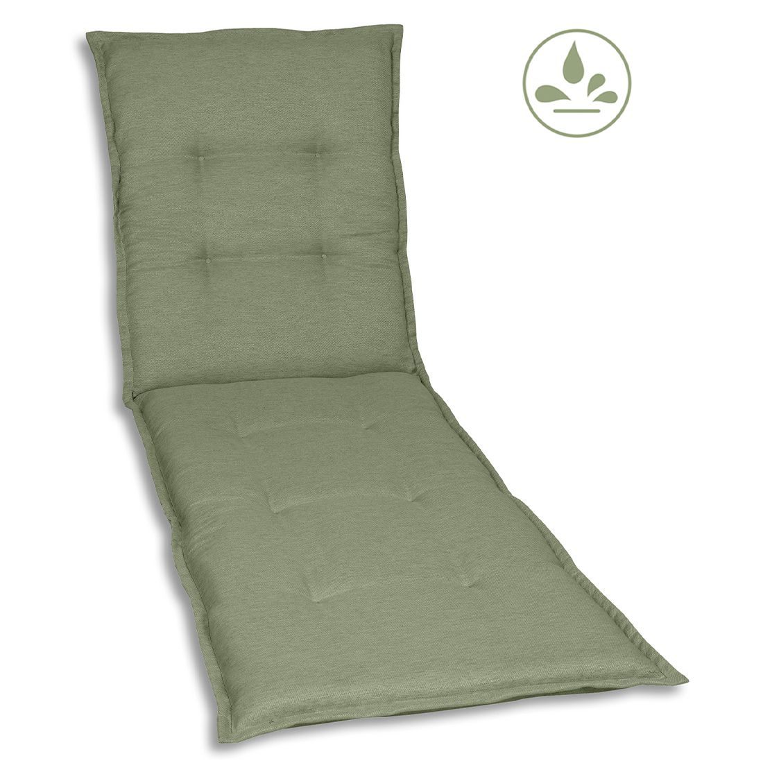 GO-DE Gartenliegenauflage 60x190cm Polyester