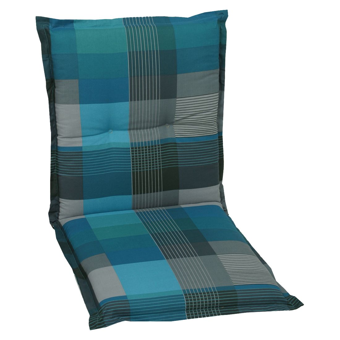 GO-DE Sesselauflage nieder 100x50x7cm Dessin 20300 Blau | Sessel-Erhöhungen