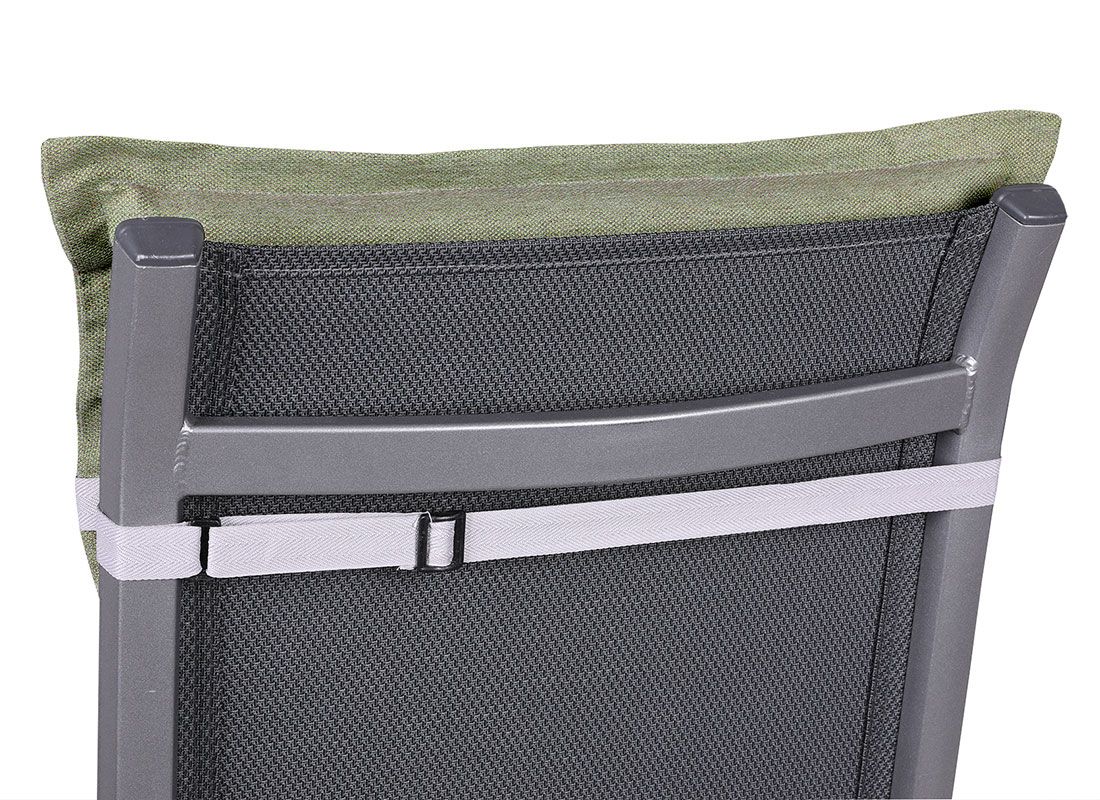 GO-DE Gartenstuhlauflage Niedriglehner 50x100cm Polyester