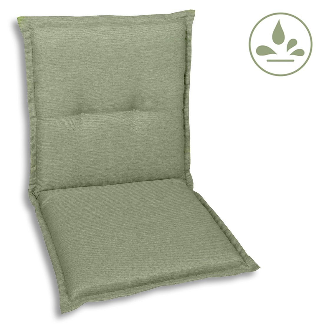 GO-DE Gartenstuhlauflage Niedriglehner 50x100cm Polyester