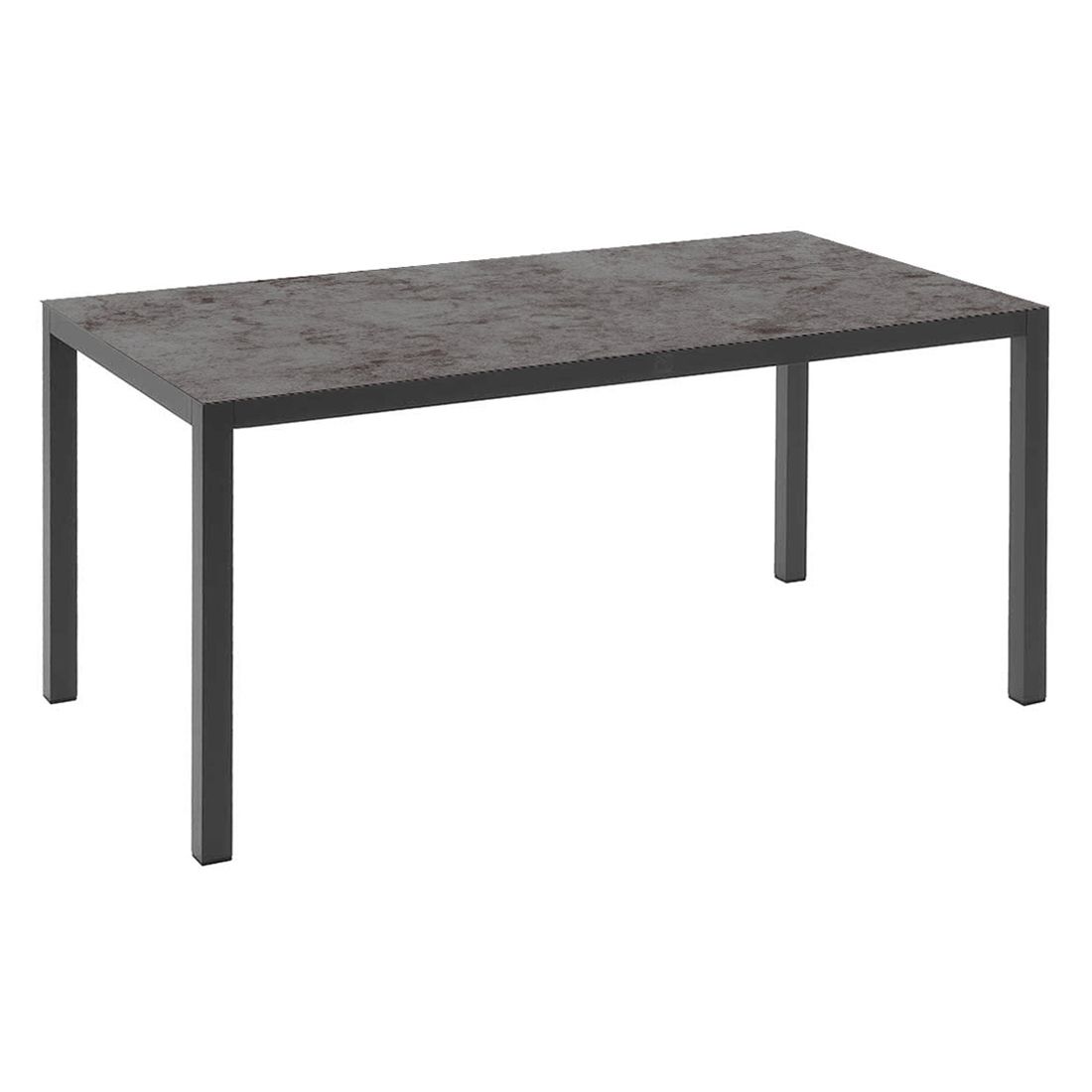 Hartman Aruba Gartenmöbelset 5-tlg.Tisch 160x90cm Alu/Glas