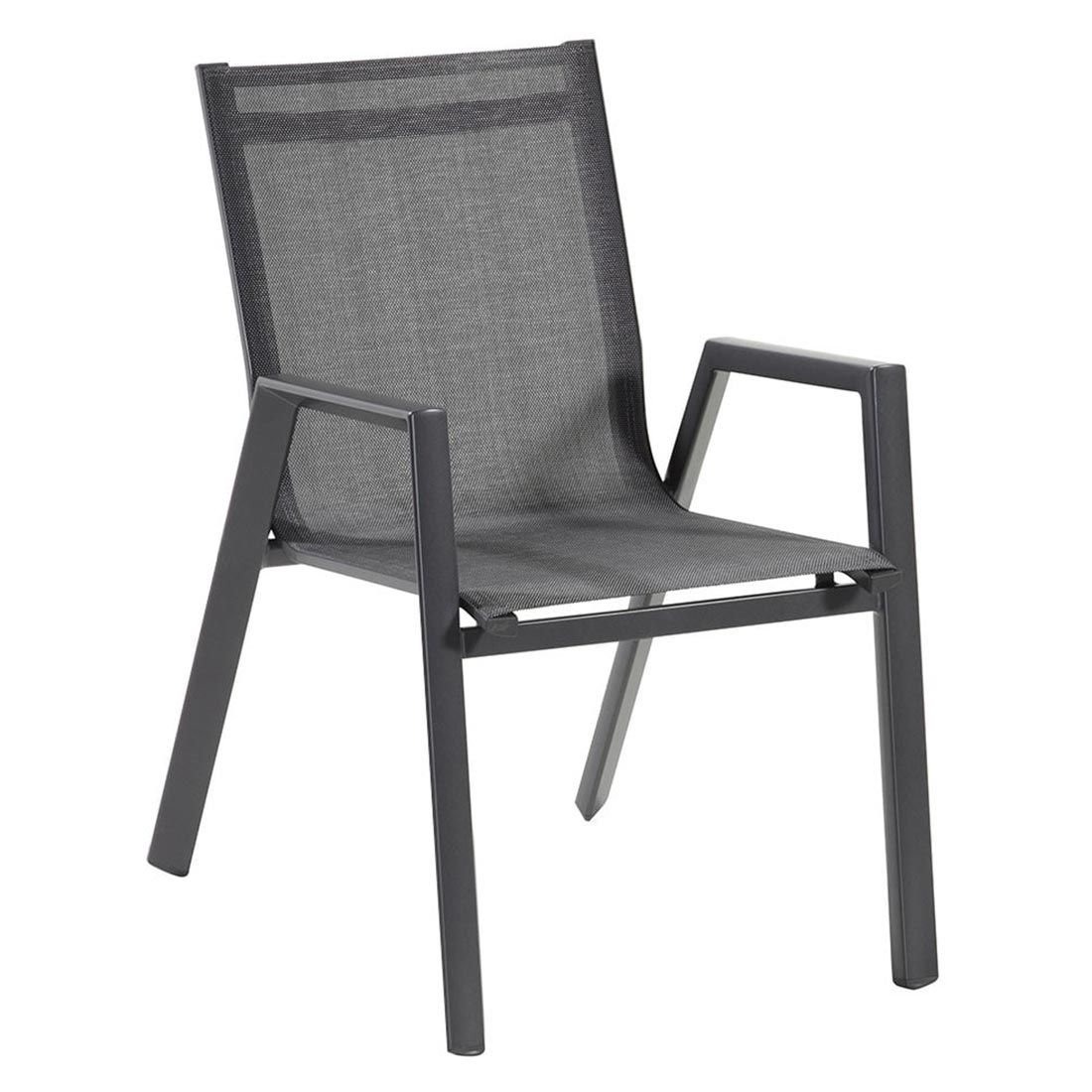 Hartman Aurba Gartenmmöbelset 7-tlg.+Tisch 220x100cm Alu/Glas