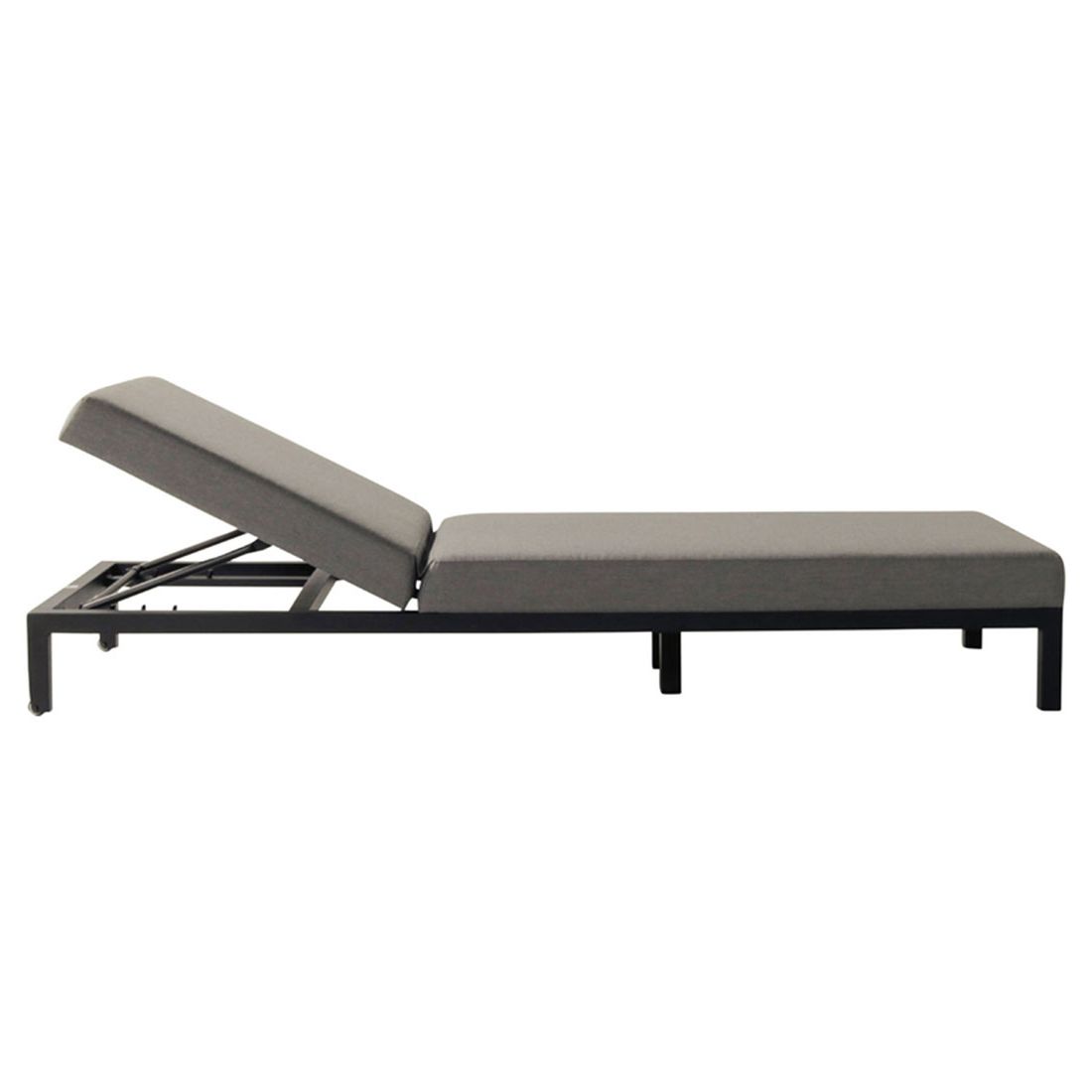 Hartman Eva Gartenliege verstellbar Aluminium/Sunbrella