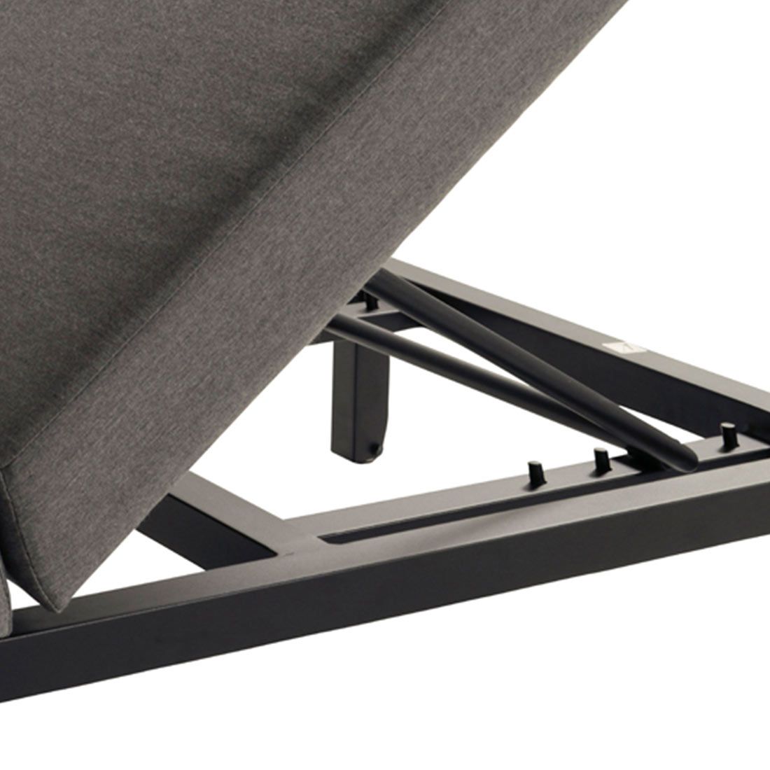 Hartman Eva Gartenliege verstellbar Aluminium/Sunbrella