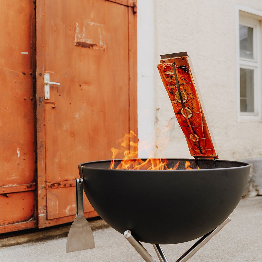 höfats Flammlachsbrett 55x14cm