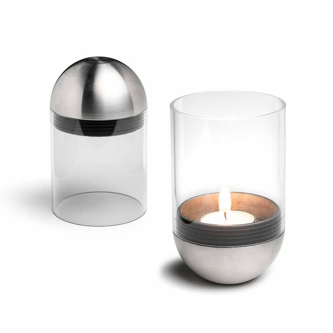höfats GRAVITY CANDLE M90 - Windlicht Ø 8cm