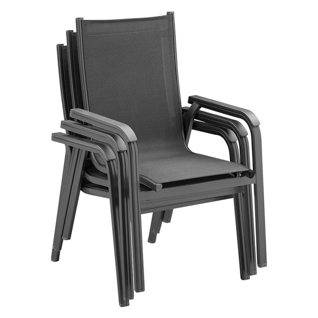 Kettler Basic Plus Gartenmöbel-Set XL (8 Plätze) Tisch 220x95cm