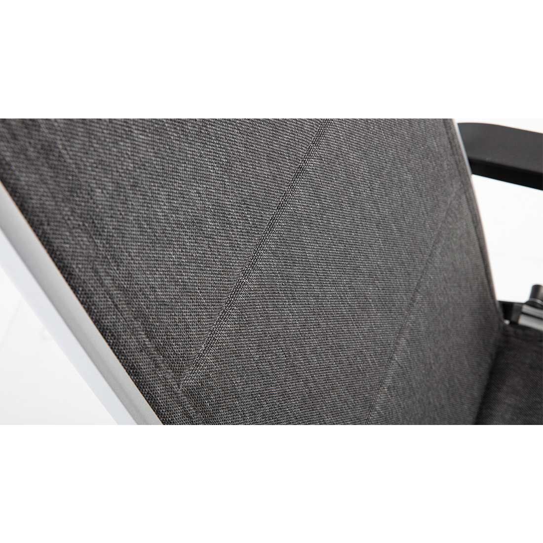 Kettler Basic Plus Padded Relaxliege Aluminium/Outdoorgewebe