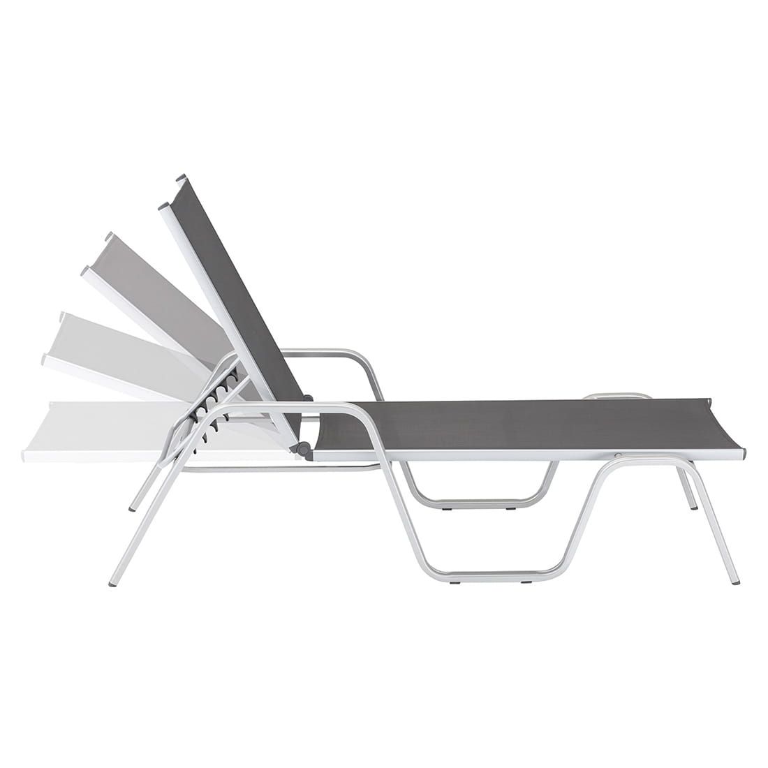 Kettler Basic Plus Gartenliege Aluminium/Textilene