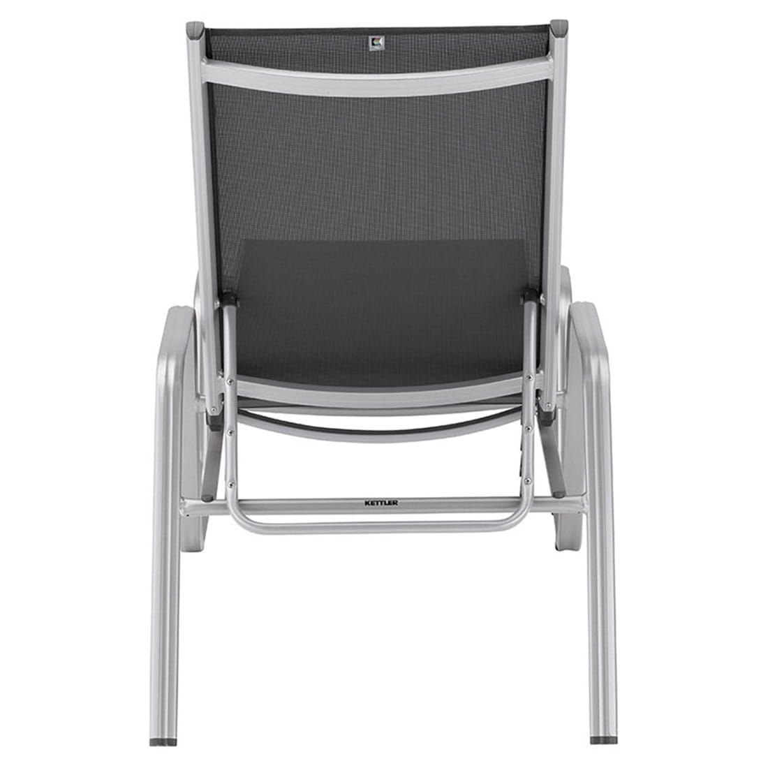 Kettler Basic Plus Gartenliege Aluminium/Textilene