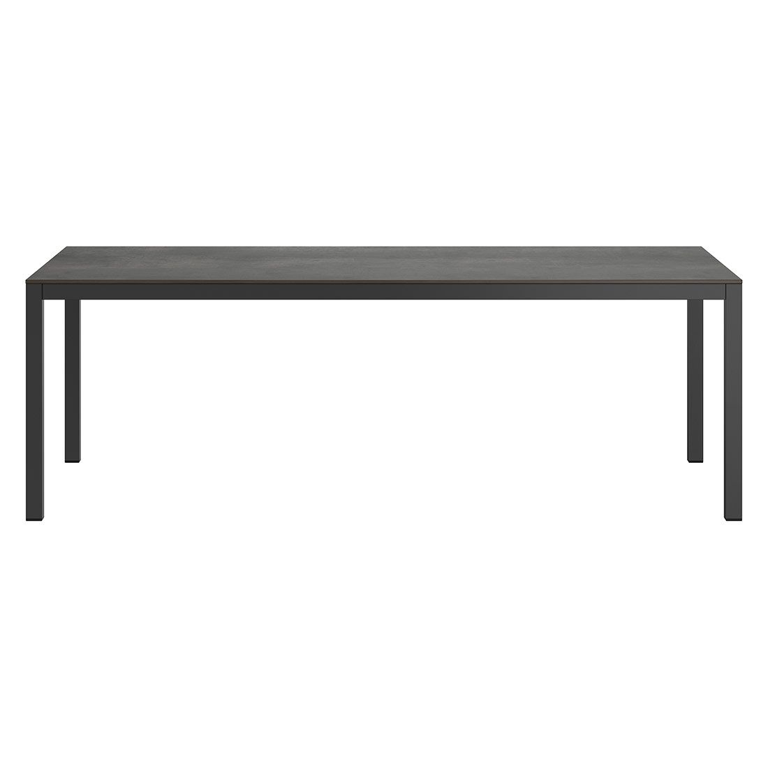 Kettler Cirrus Gartenmöbel-Set L verstellbar (6 Plätze) mit OUTLIV. Tisch 220x100cm