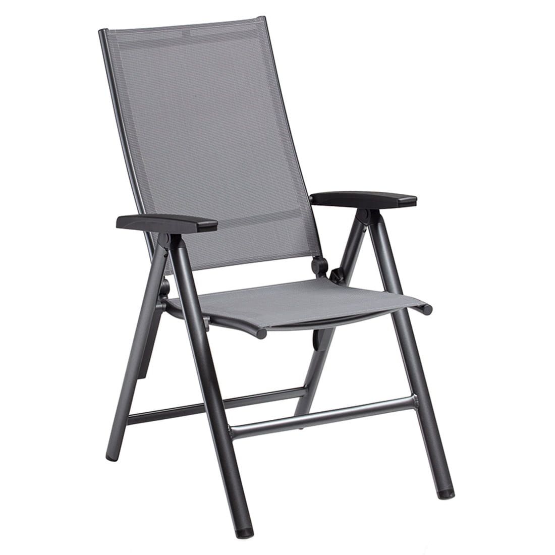 Kettler Cirrus Silver Line Klappsessel verstellbar Aluminium/Outdoorgewebe