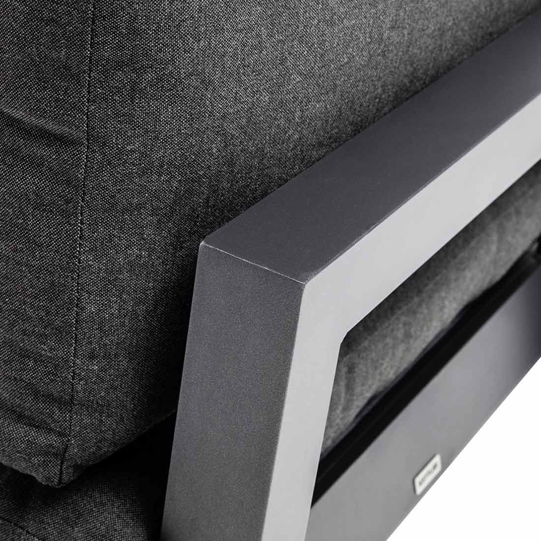 Kettler Comfort Ecklounge inkl. Loungetisch Aluminium/Agora