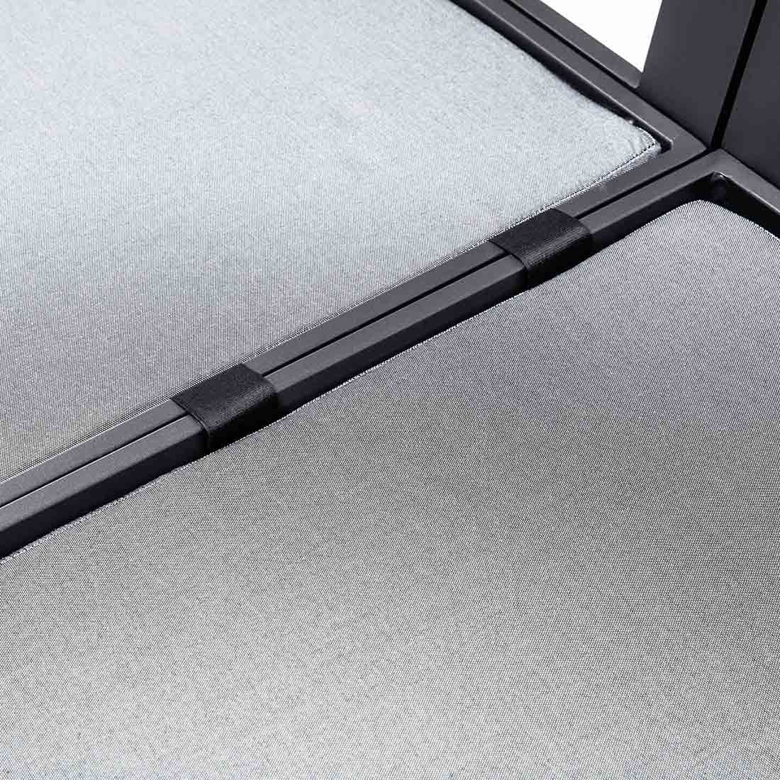 Kettler Comfort Ecklounge inkl. Loungetisch Aluminium/Agora