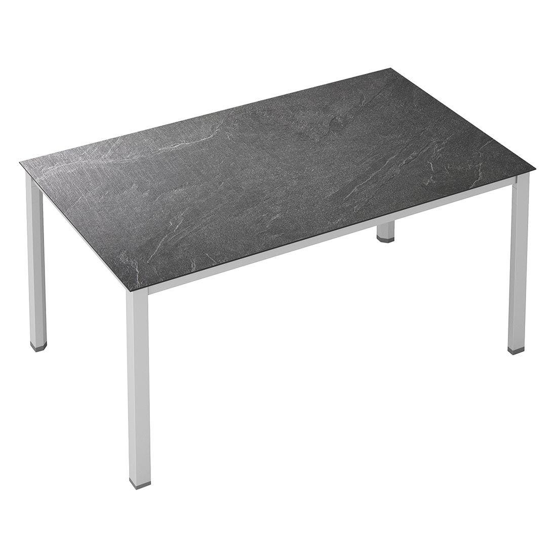 Kettler Cubic Gartentisch 140x70cm Aluminium/HPL