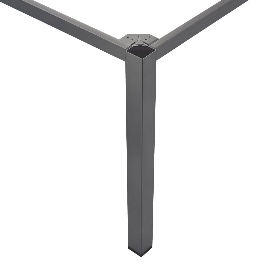 Kettler Cubic Gartentisch 220x95cm Aluminium/HPL