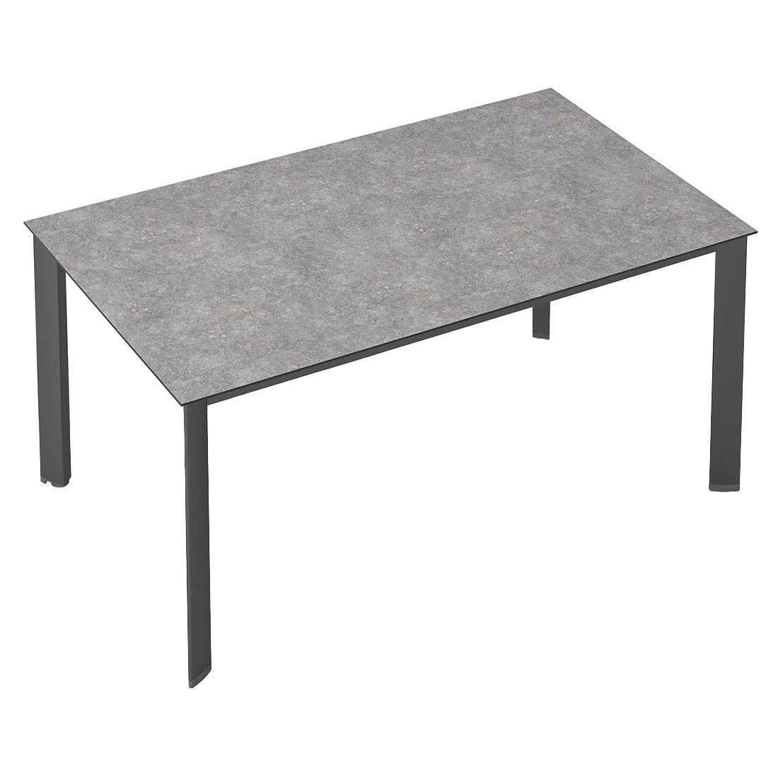 Kettler Edge Gartentisch 140x70cm Aluminium/HPL