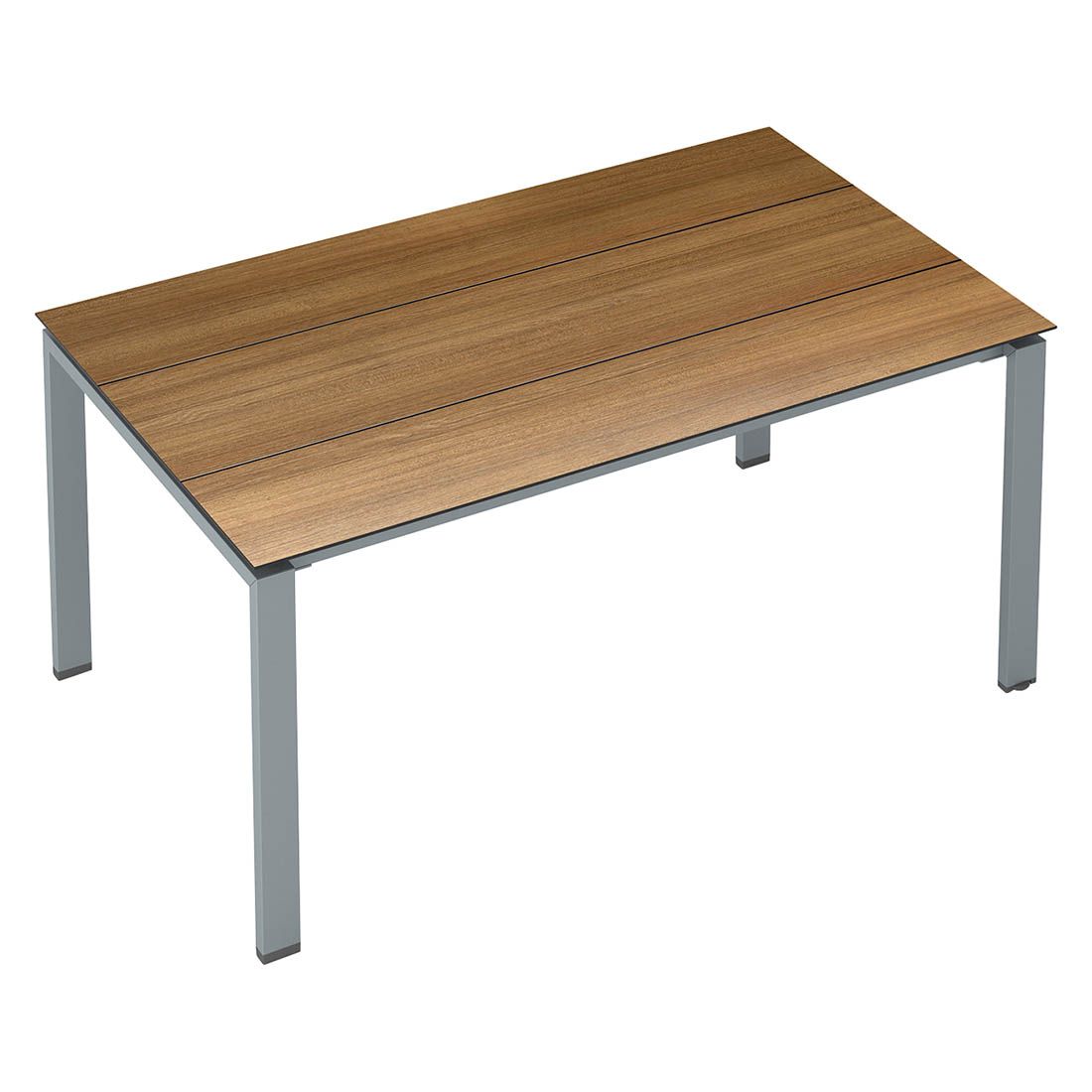 Kettler Float Gartentisch 140x70cm Aluminium/HPL