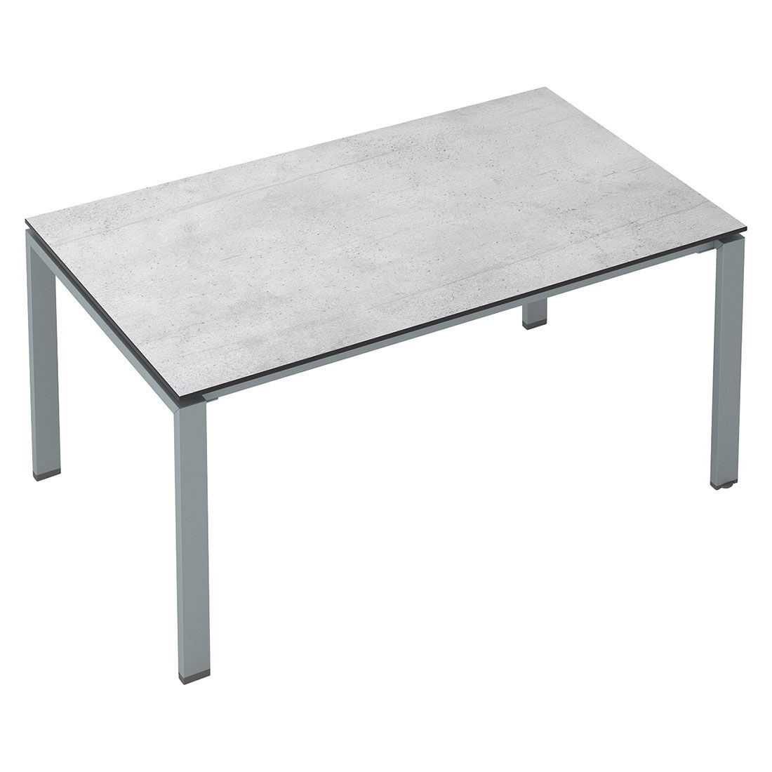 Kettler Float Gartentisch 160x95cm Aluminium/HPL