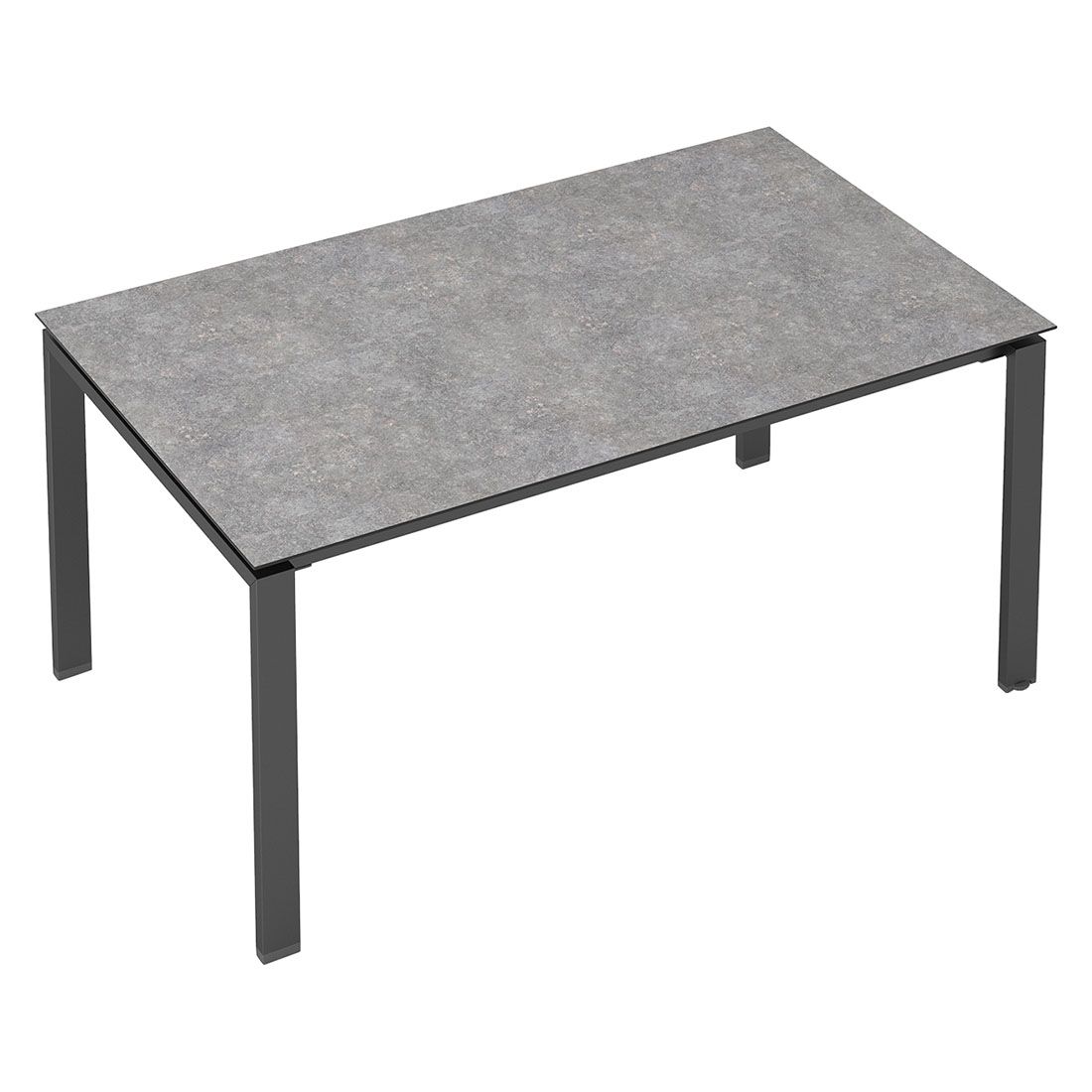 Kettler Float Gartentisch 160x95cm Aluminium/HPL