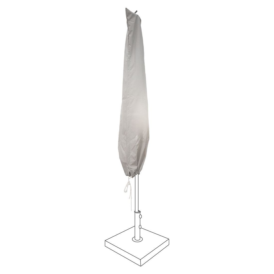 Kettler Schutzhülle für Mittelstockschirme bis Ø330cm