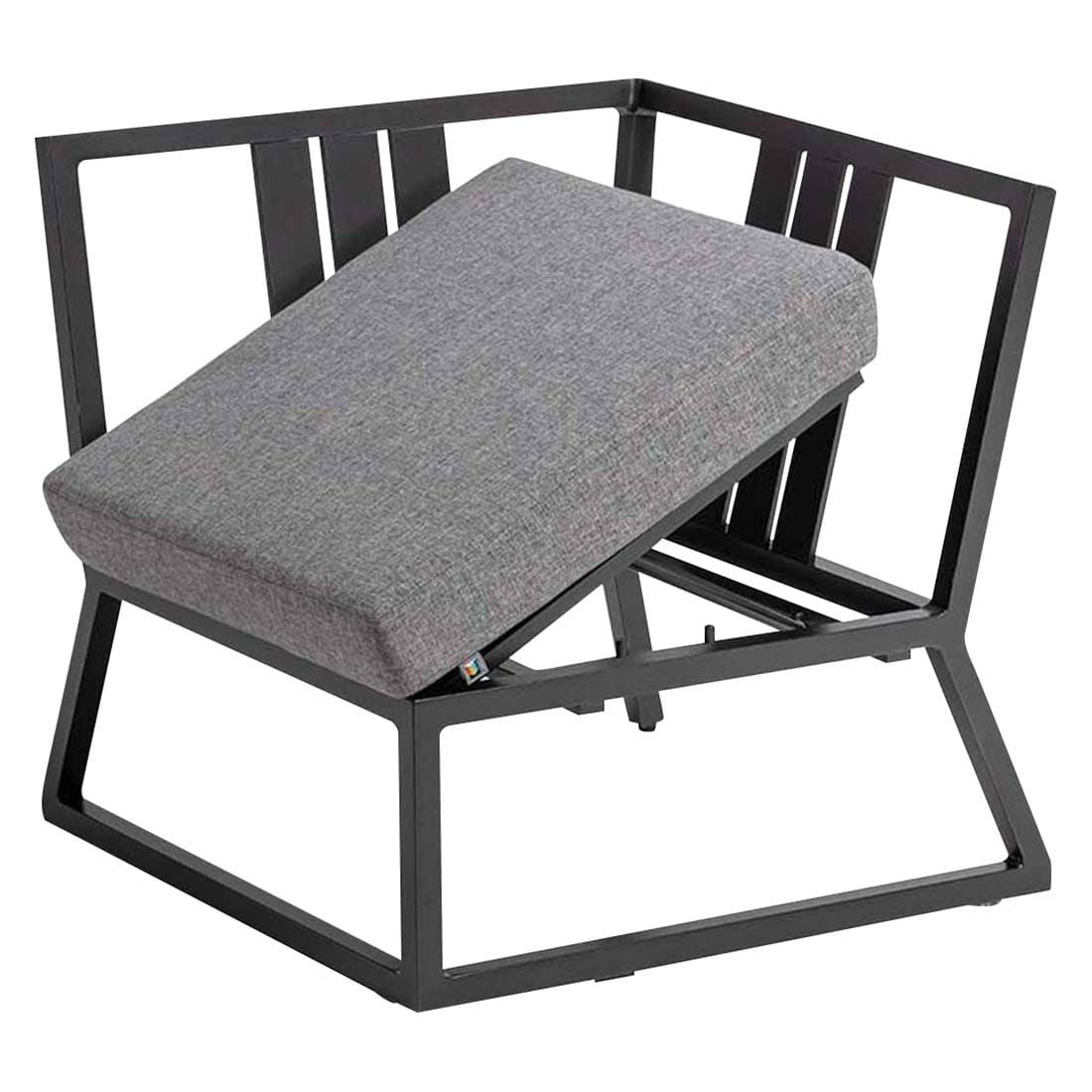 Kettler Ocean Skid Dininglounge 8-tlg. Aluminium/Olefin