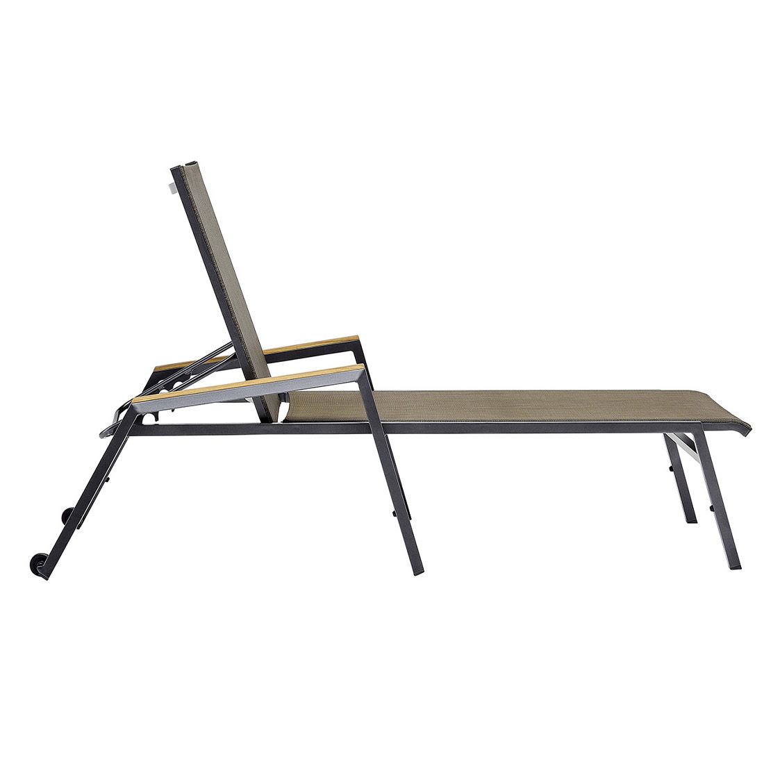 Kettler Ocean Skid Gartenliege Aluminium/Outdoorgewebe