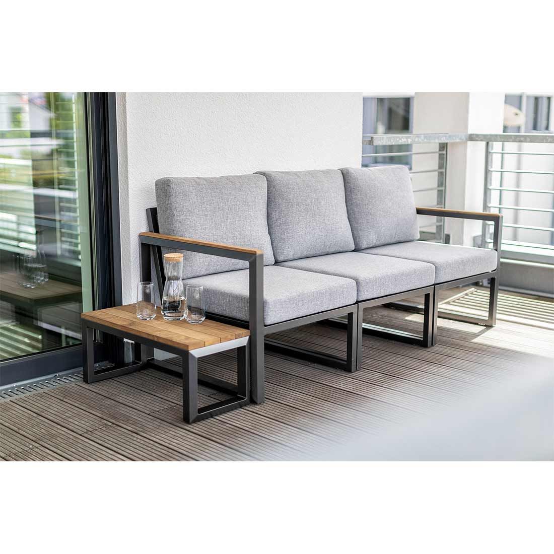 Kettler Ocean Skid City Line Mittelmodul Aluminium/Olefin