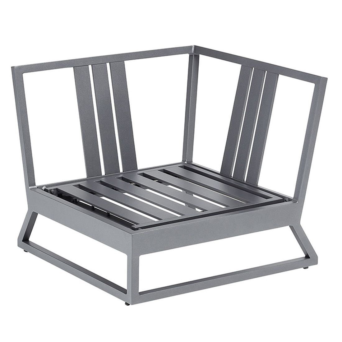 Kettler Ocean Skid Platform Eck-/Endmodul verstellbar Aluminium/Agora