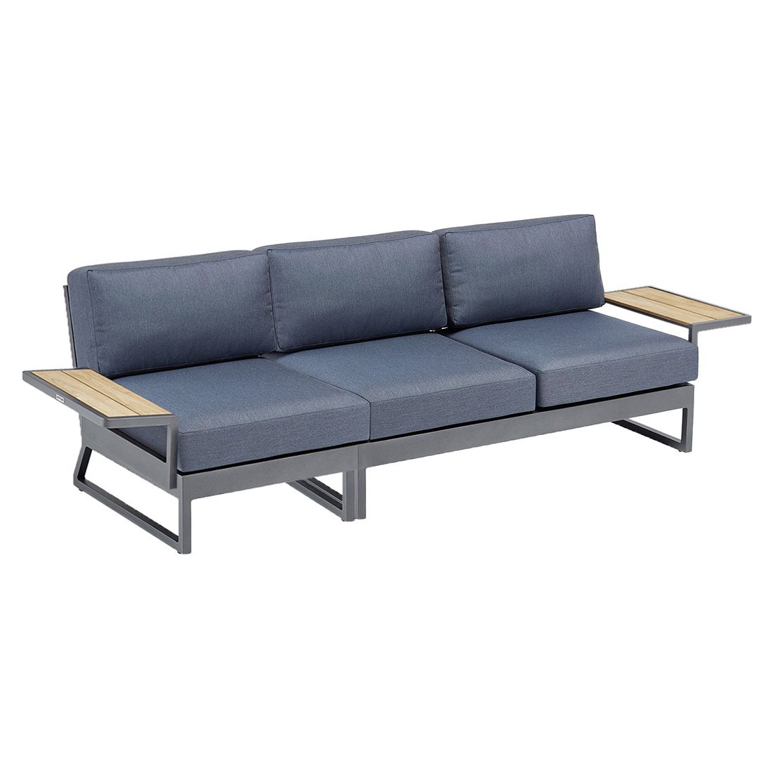 Kettler Ocean Skid Platform Gartenloungesofa Aluminium/Agora