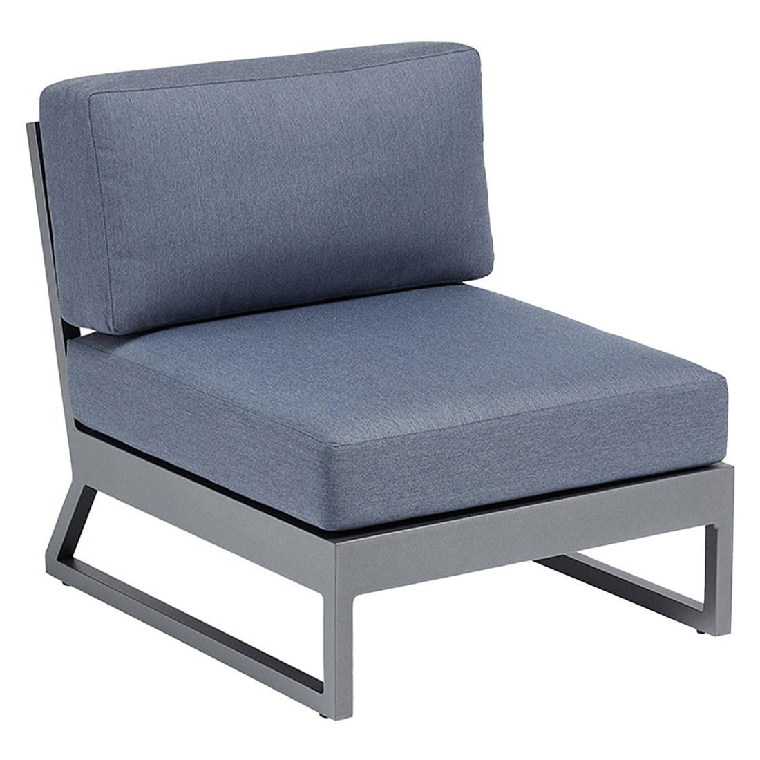 Kettler Ocean Skid Platform Gartenloungesofa Aluminium/Agora