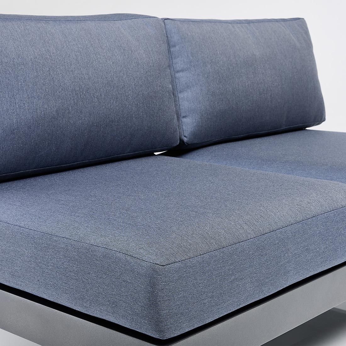 Kettler Ocean Skid Platform Gartenloungesofa Aluminium/Agora