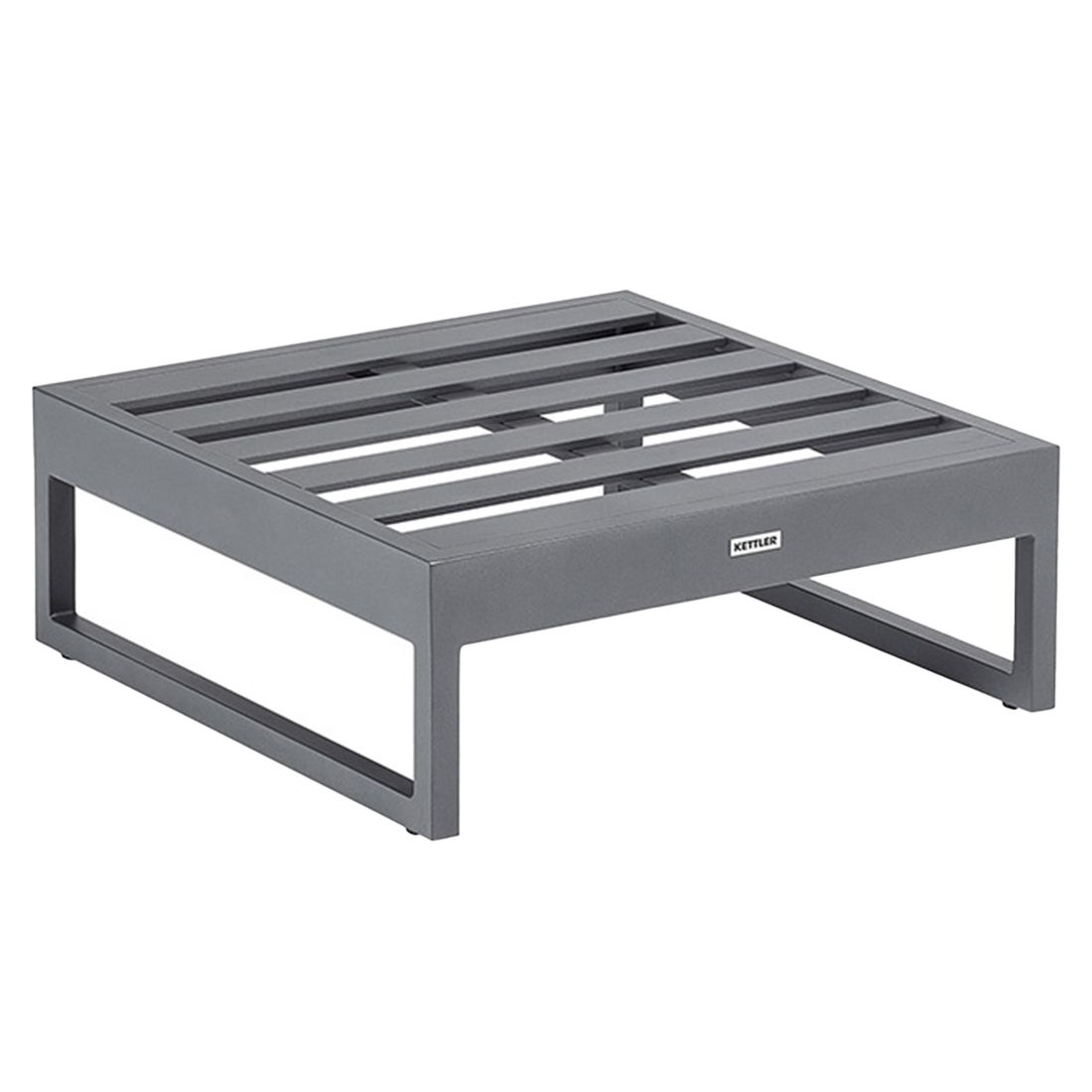 Kettler Ocean Skid Platform Loungehocker Aluminium/Agora