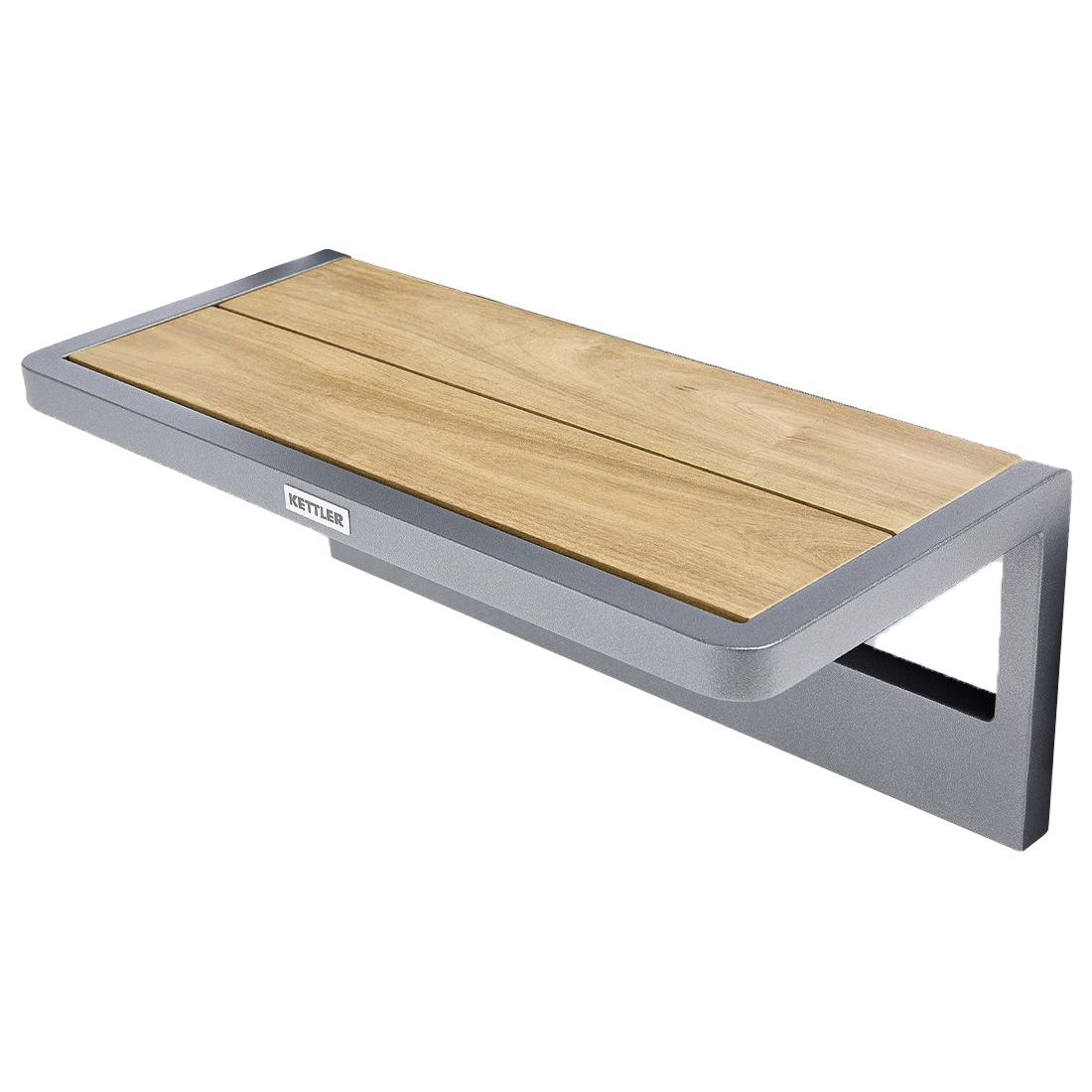 Kettler Ocean Skid Platform Loungeset inkl. Loungetisch Aluminium/Agora