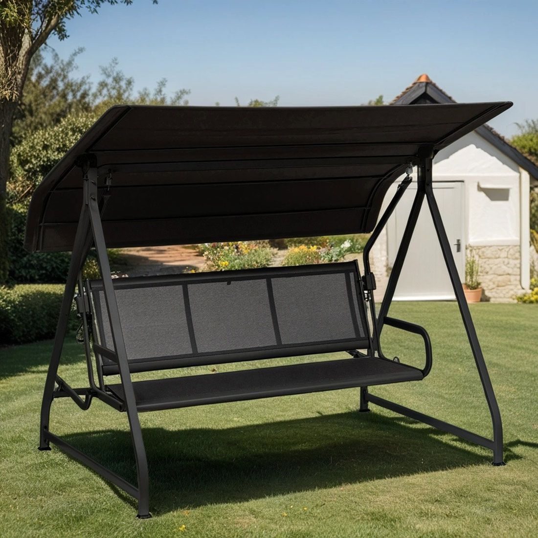 Kettler Paradiso Hollywoodschaukel Aluminium/Outdoorgewebe