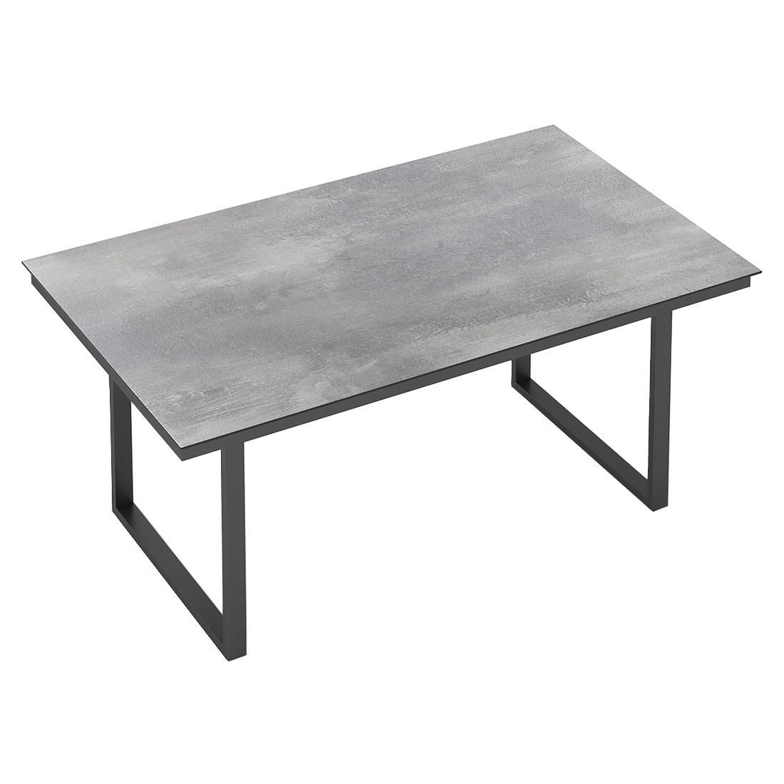 Kettler Skate Gartentisch 160x95cm Aluminium/HPL