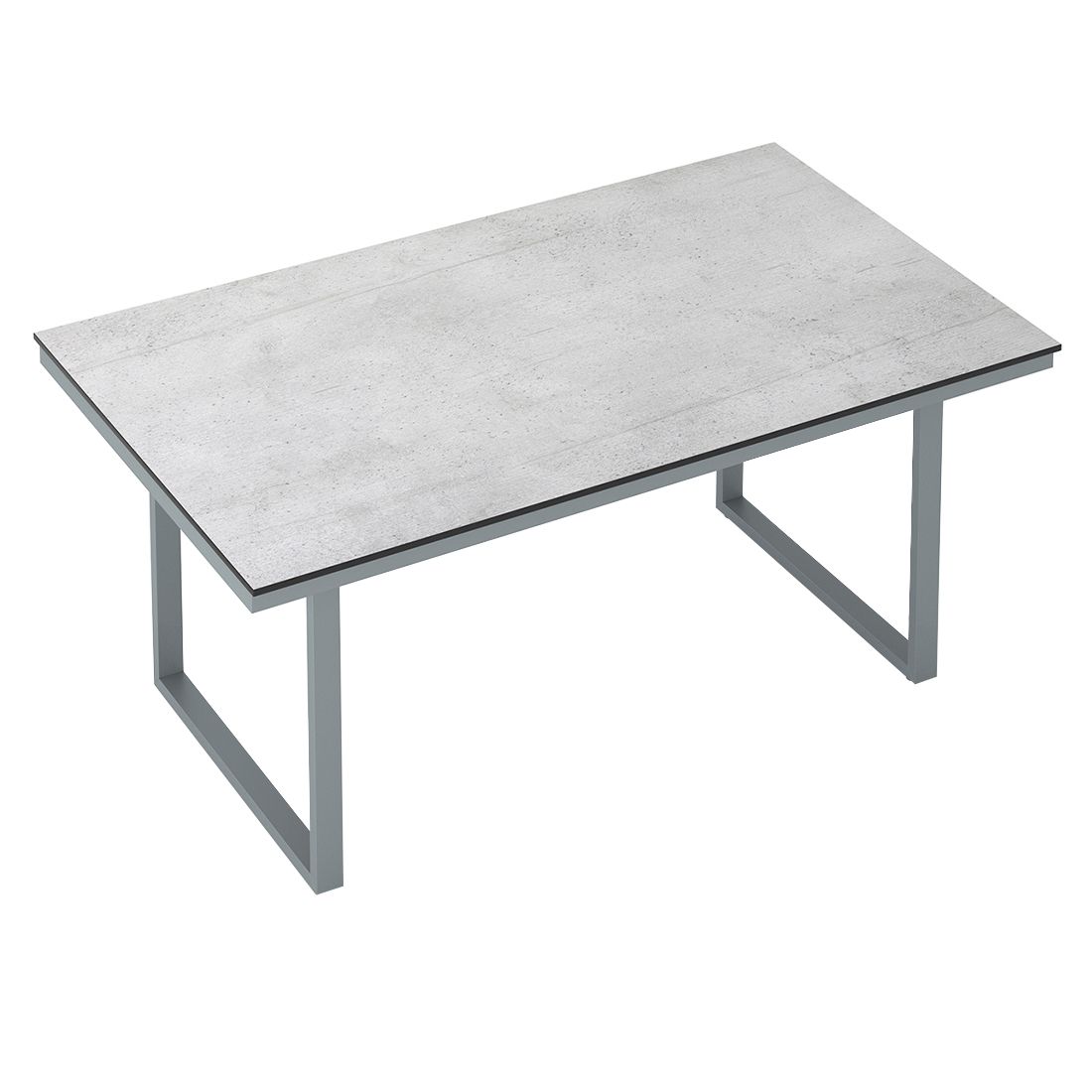 Kettler Skate Gartentisch 220x95cm Aluminium/HPL