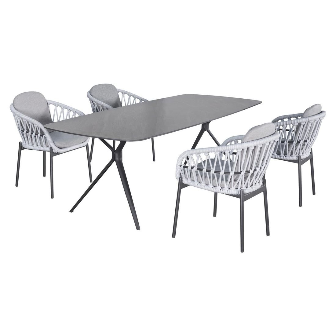 LC Garden Bari Gartensessel Aluminium/Rope