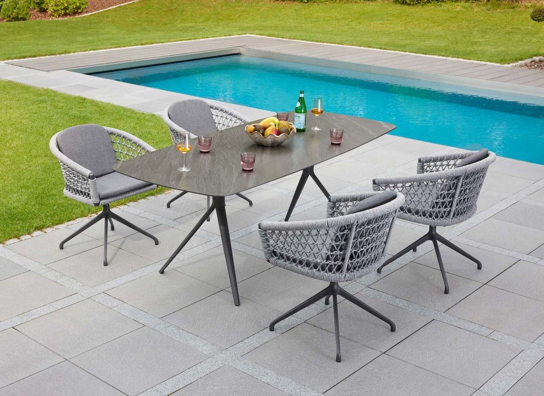 LC Garden Bari Gartensessel Aluminium/Rope