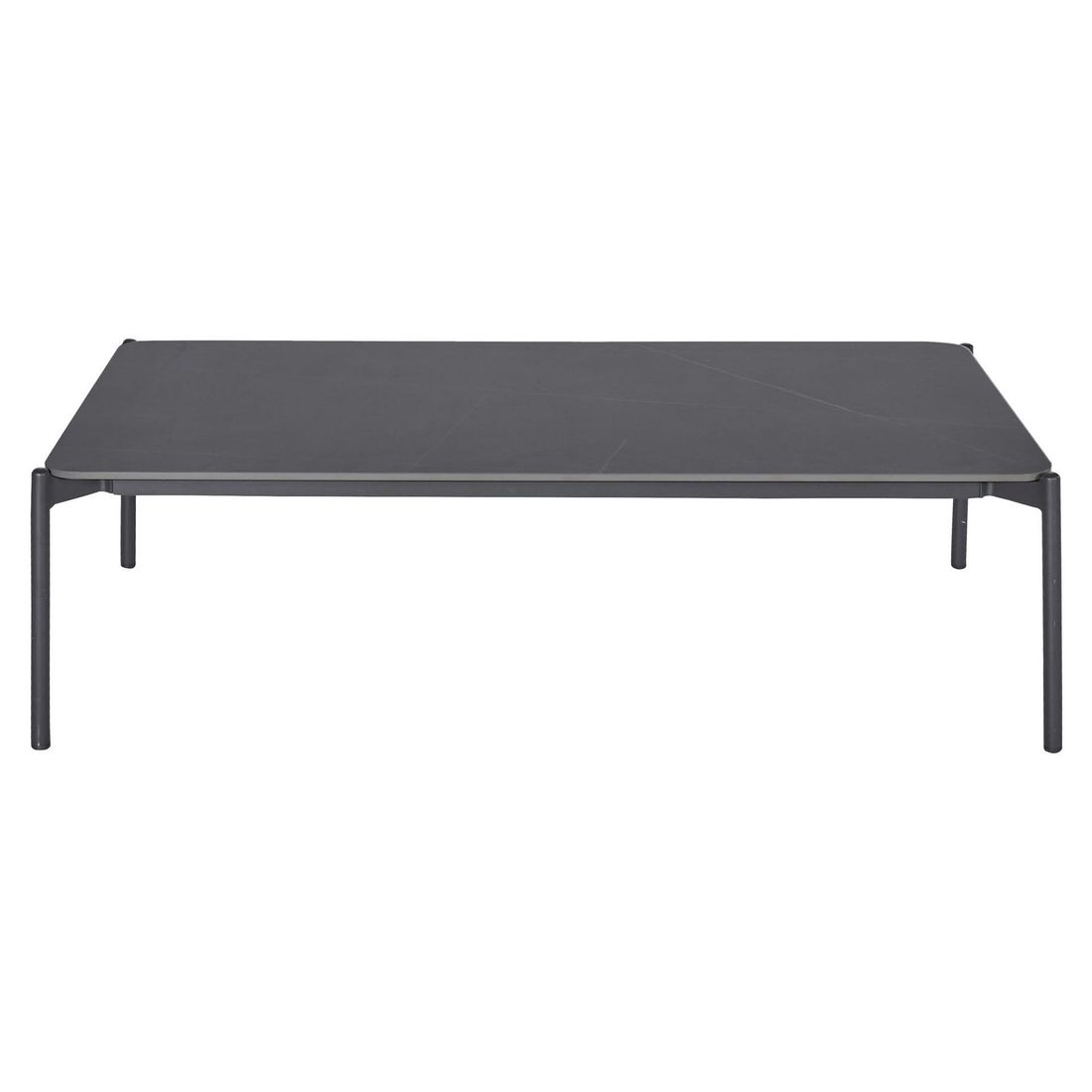 LC Garden Bari Loungetisch 120x70cm Aluminium/Sinterstone