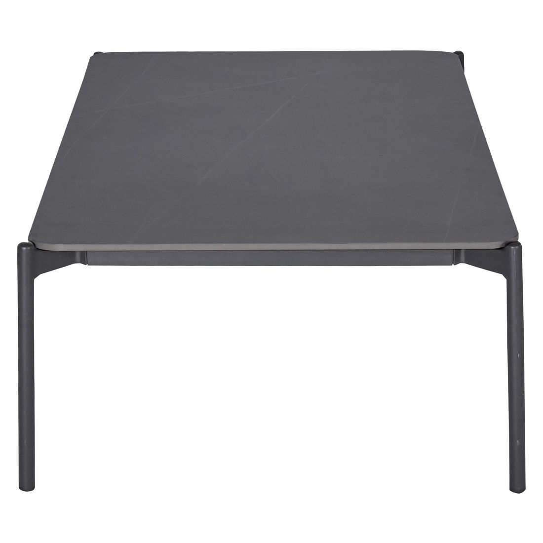 LC Garden Bari Loungetisch 120x70cm Aluminium/Sinterstone