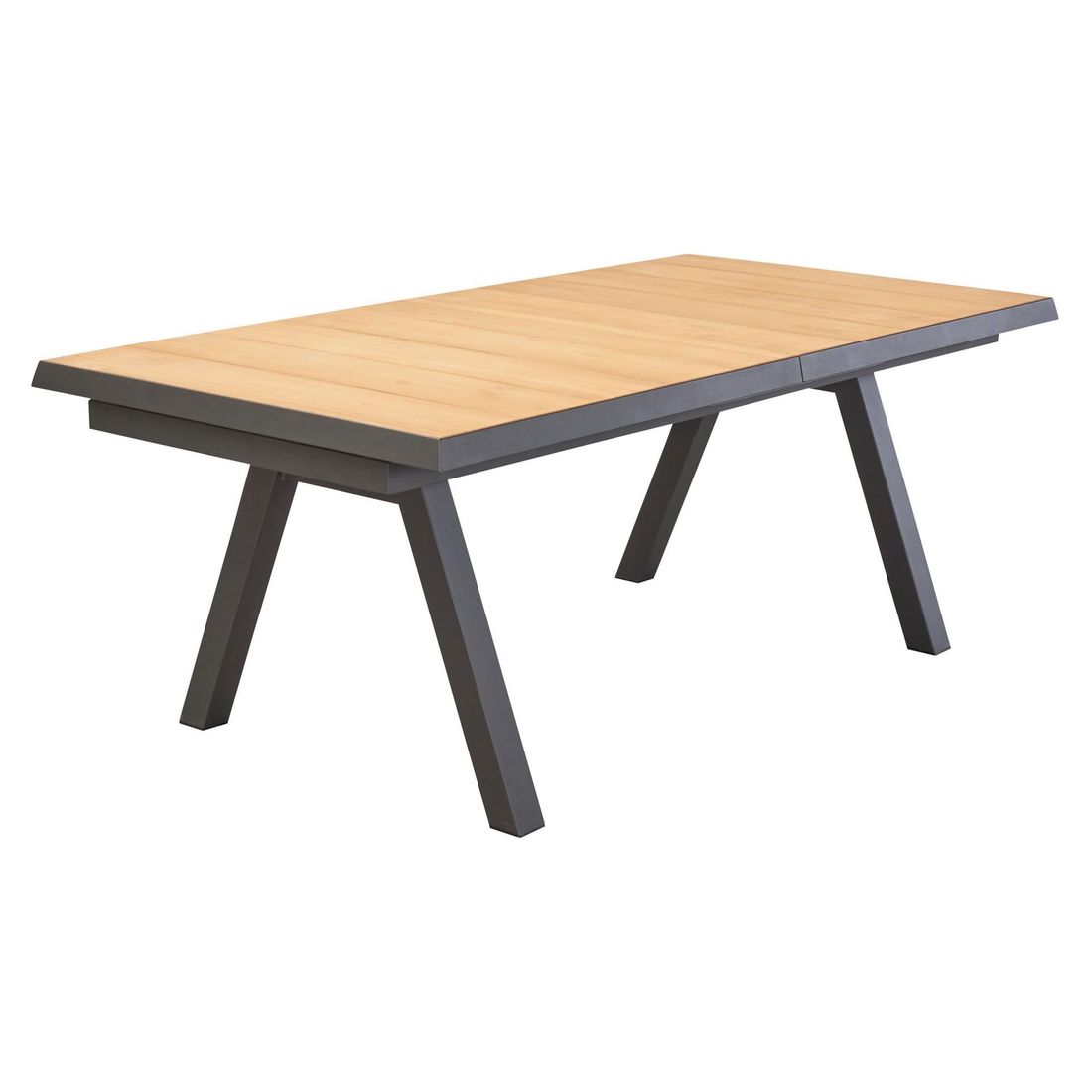 LC Garden Keramo Gartenmöbel-Set L verstellbar (6 Plätze) Tisch 200/260x100cm