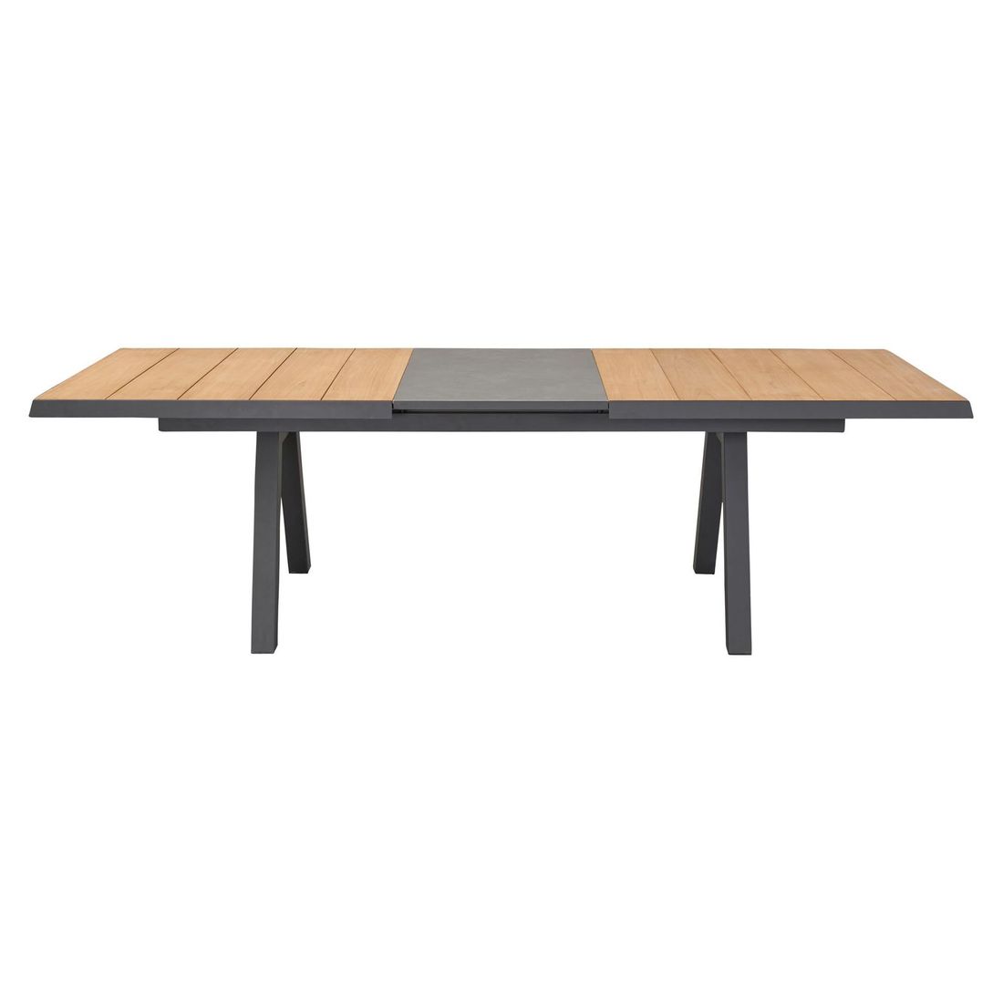 LC Garden Keramo Gartenmöbel-Set L verstellbar (6 Plätze) Tisch 200/260x100cm