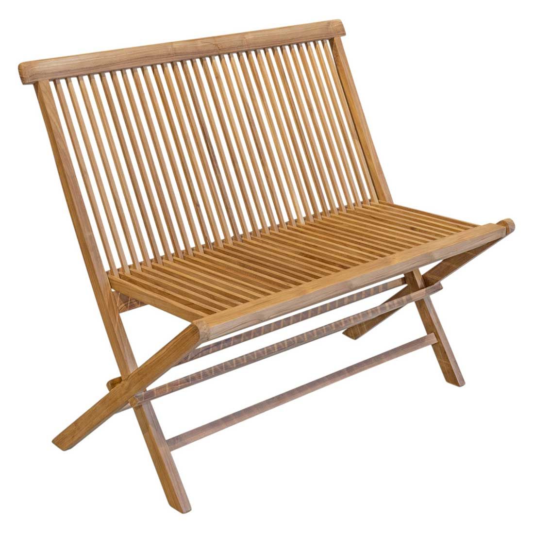 LC Garden Riva Gartenbank Teak recycelt