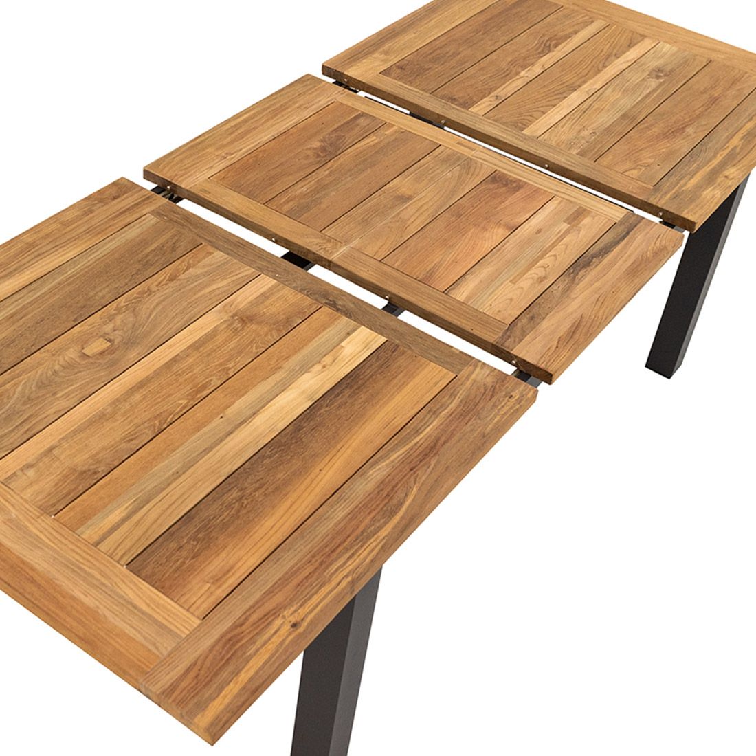 LC Garden Riviano Ausziehtisch 180/240x100cm Edestahl/Teak recycelt