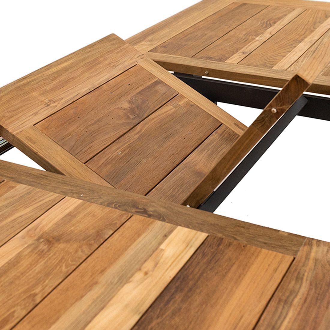 LC Garden Riviano Ausziehtisch 180/240x100cm Edestahl/Teak recycelt
