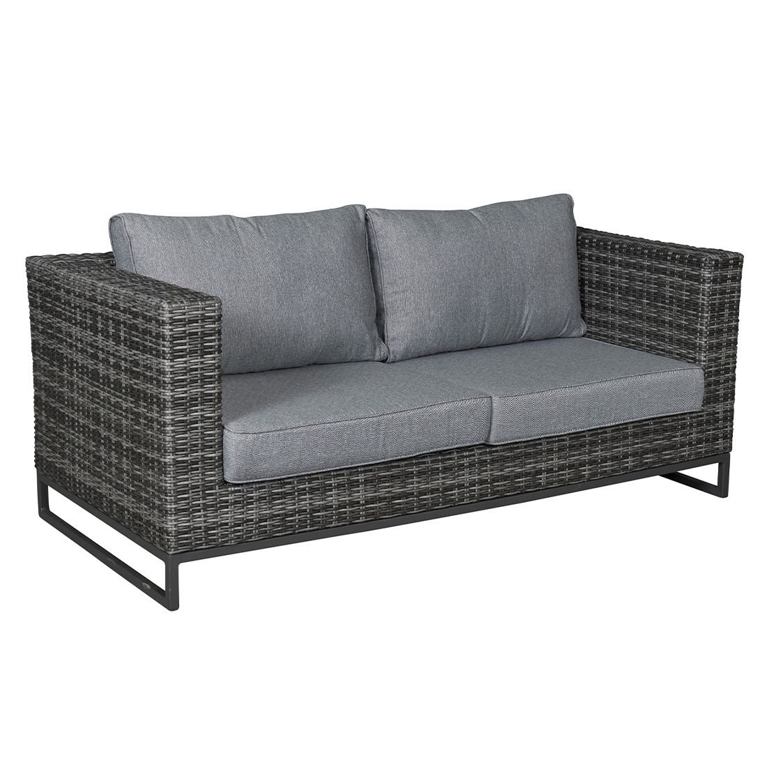 LC Garden Vivera Gartenloungesofa Aluminium/Geflecht