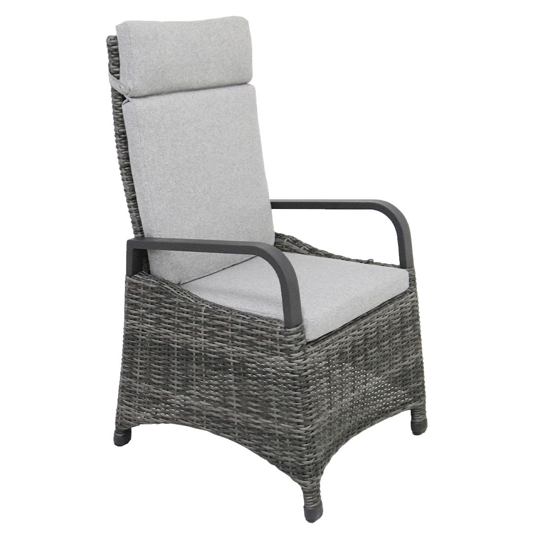 LC Garden Vivera Gartensessel verstellbar Aluminium/Geflecht
